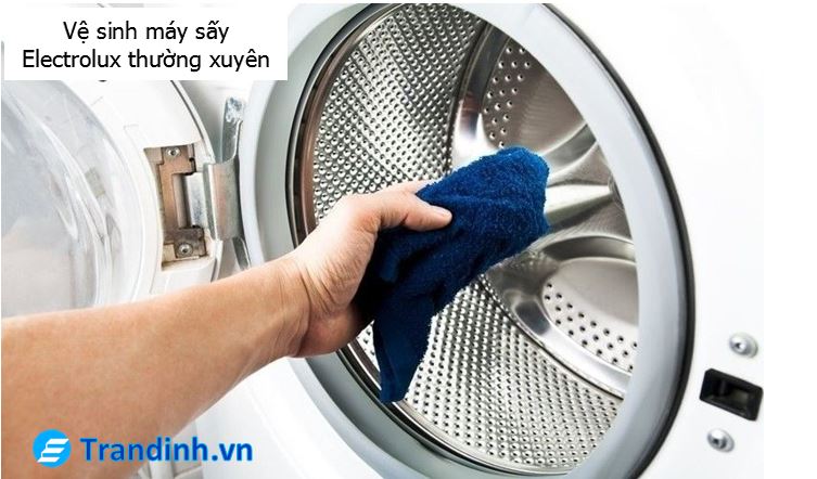 Lưu ý khi sử dụng máy sấy Electrolux tránh bị lỗi