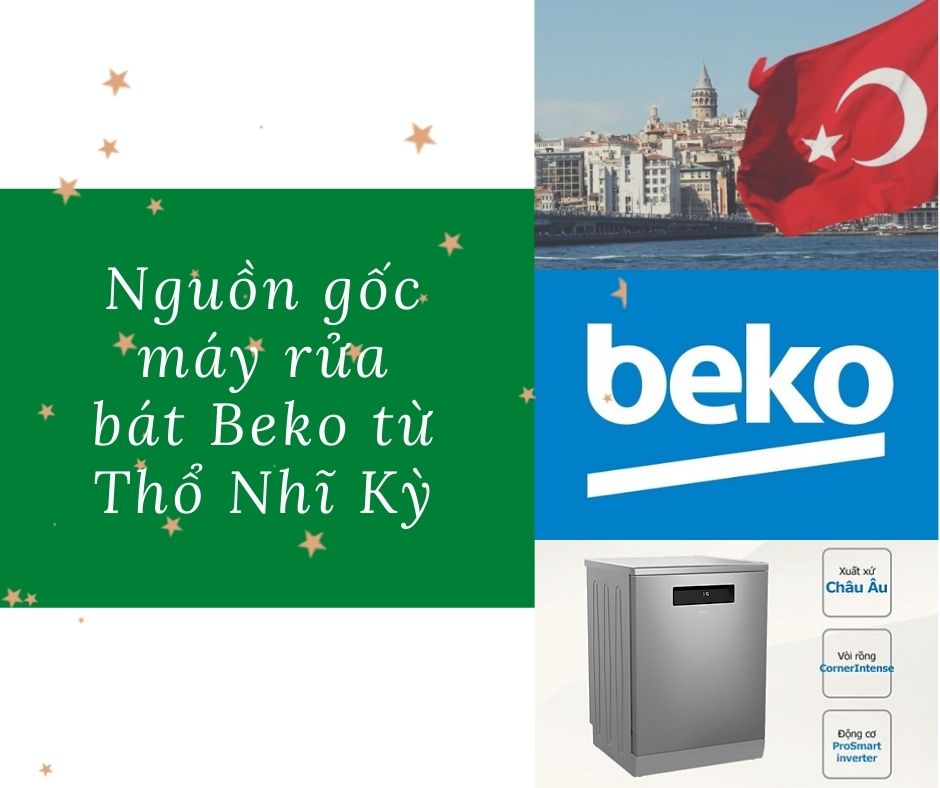1. Review về dòng máy rửa bát Beko