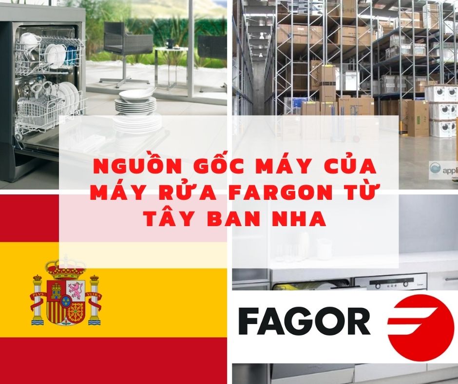 1. Nguồn gốc máy của máy rửa Fargon từ đâu?