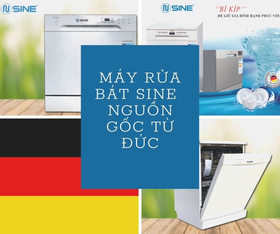 1. Máy rửa bát Sine nguồn gốc từ đâu?