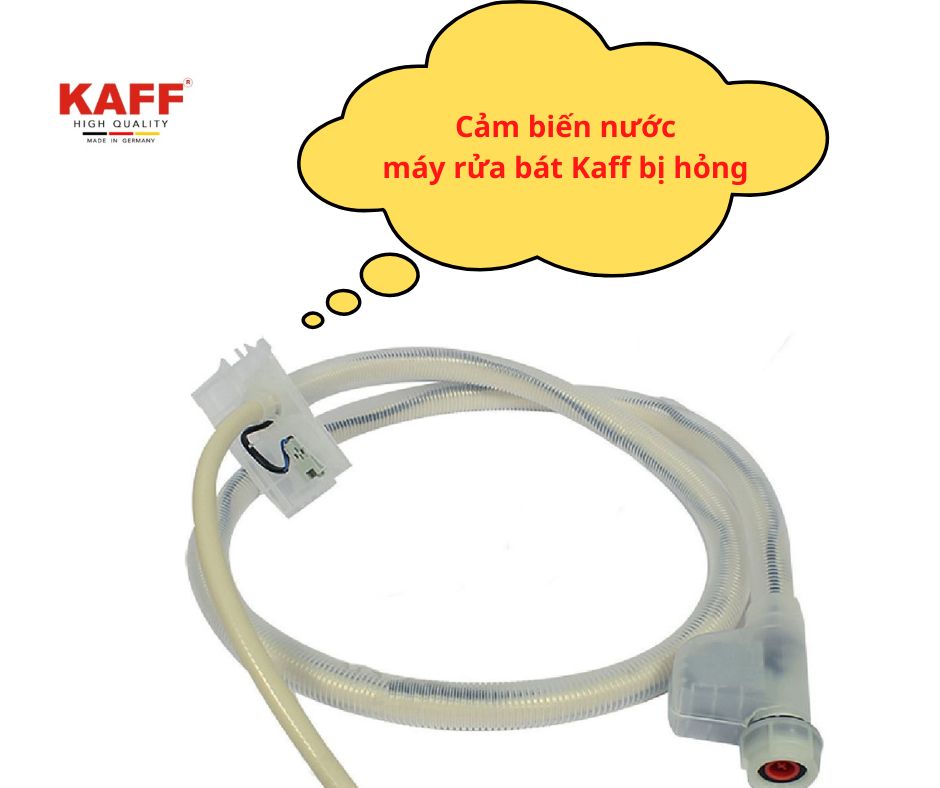 1. Nguyên nhân chính máy rửa bát Kaff bị đọng nước là gì?