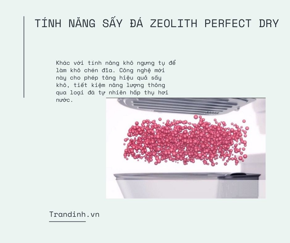 Những cải tiến nổi bật của máy rửa bát Bosch là gì? 5 2. Chương trình cải tiến máy rửa bát Bosch bên trong