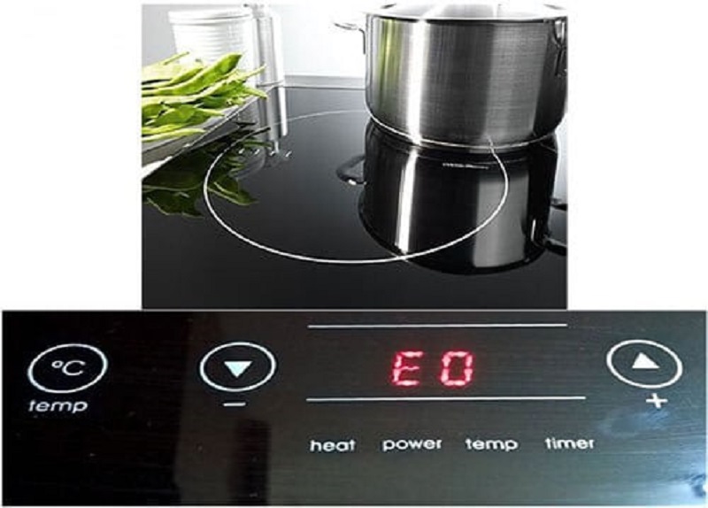 Những lỗi thường gặp ở bếp từ Faster và cách khắc phục | Từ A-Z 2 1. Mã lỗi E0: Lỗi không nhận nồi