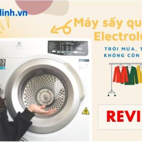 Review của khách hàng về máy sấy quần áo Electrolux