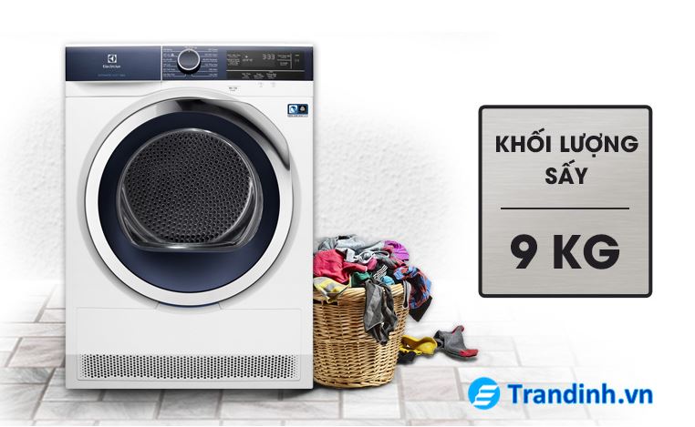 Review của khách hàng về máy sấy quần áo Electrolux 19 Thiết kế máy sấy quần áo Electrolux linh hoạt, có thể chứa nhiều quần áo