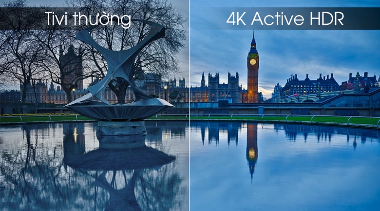 3. Tivi 2021 LG 50UP8100 sở hữu công nghệ 4K Active HDR tăng cường độ tương phản trên mọi khung hình