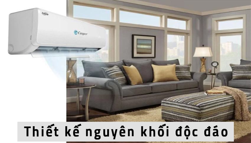 So sánh điều hòa Karofi và Casper【Hãng nào TỐT】 2 Về thiết kế tổng quan