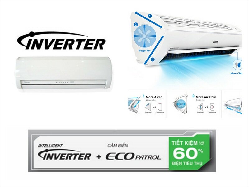 1. So sánh các tiêu chí của điều hoà LG và Samsung