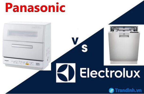 so sánh máy rửa bát Electrolux và Panasonic