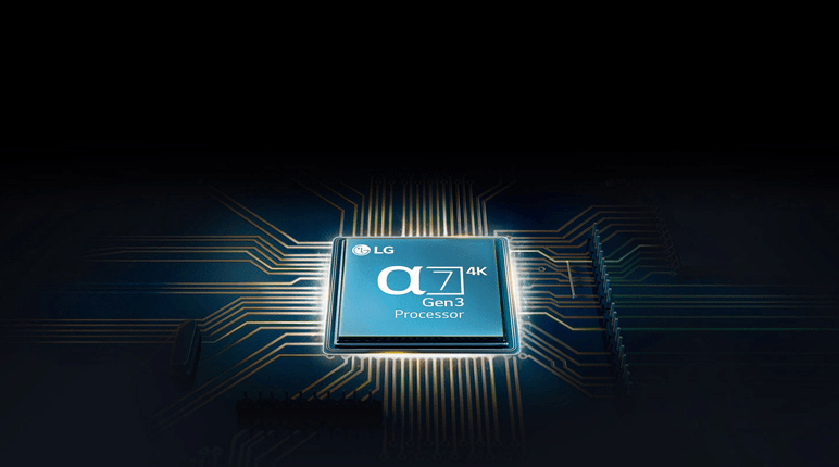 Chip xử lý thông minh Alpha 7 Gen 3 loại bỏ nhiễu, cho hình ảnh chân thật 