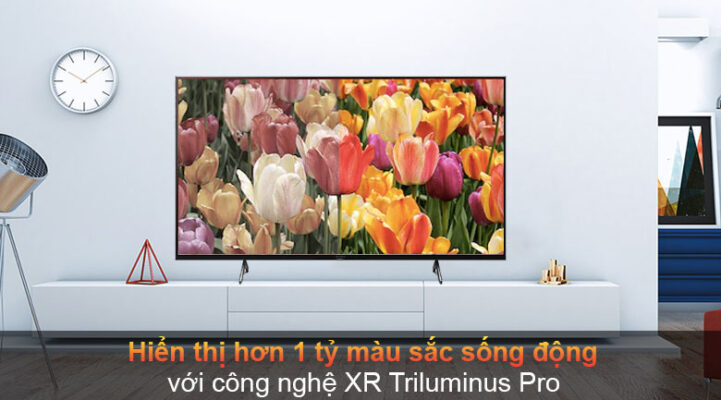 4. Hiển thị hơn 1 tỷ màu sắc sống động với công nghệ XR Triluminus Pro