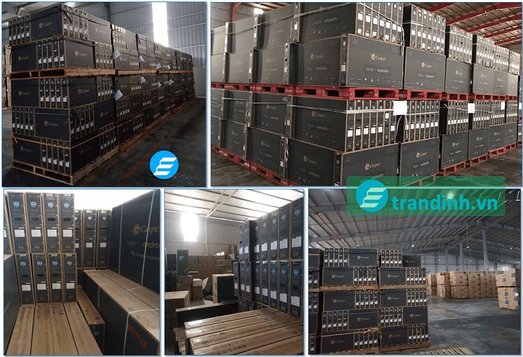 Hình ảnh tổng kho tivi casper của trandinh.vn