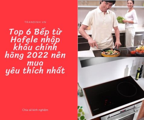 top 6 bếp từ Hafele nhập khẩu chính hãng