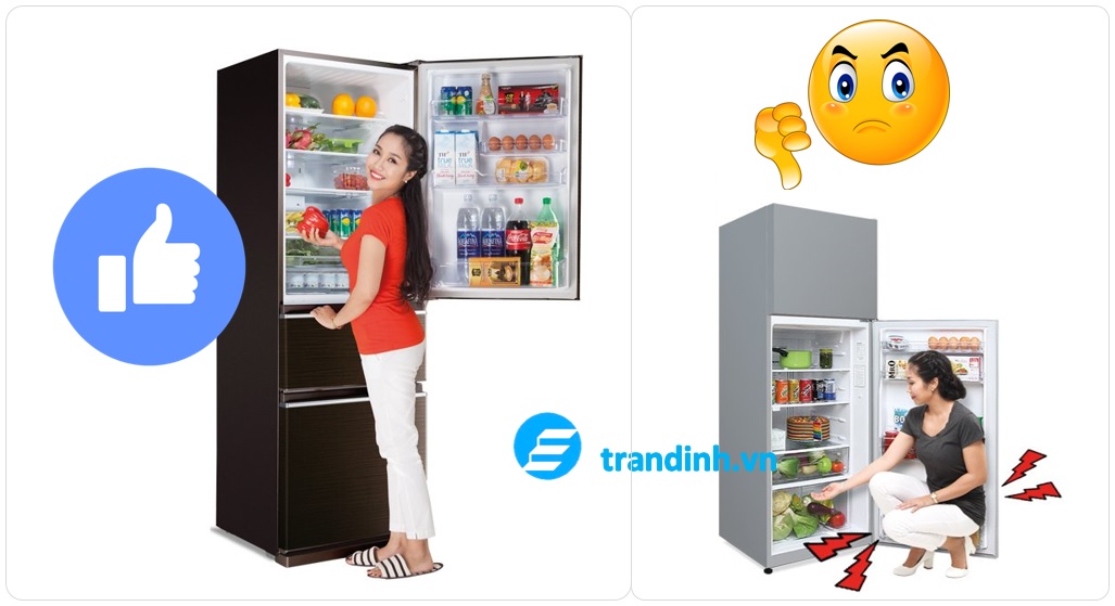 tủ lạnh ngăn đá dưới tiện lợi