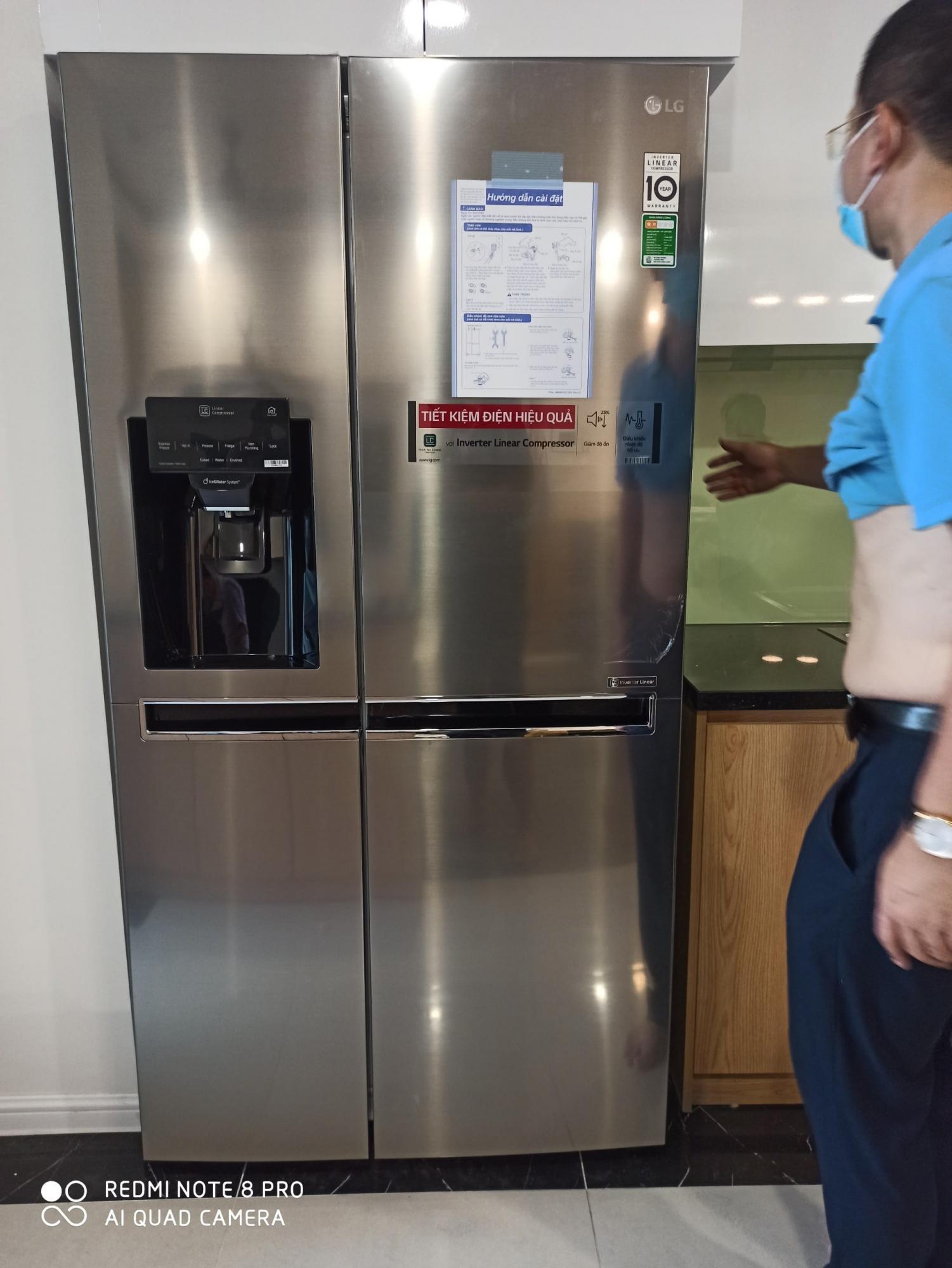 Tủ Lạnh Samsung RS70F65Q3TSV Inverter 655 Lít Side By Side 3 tủ lạnh side by side