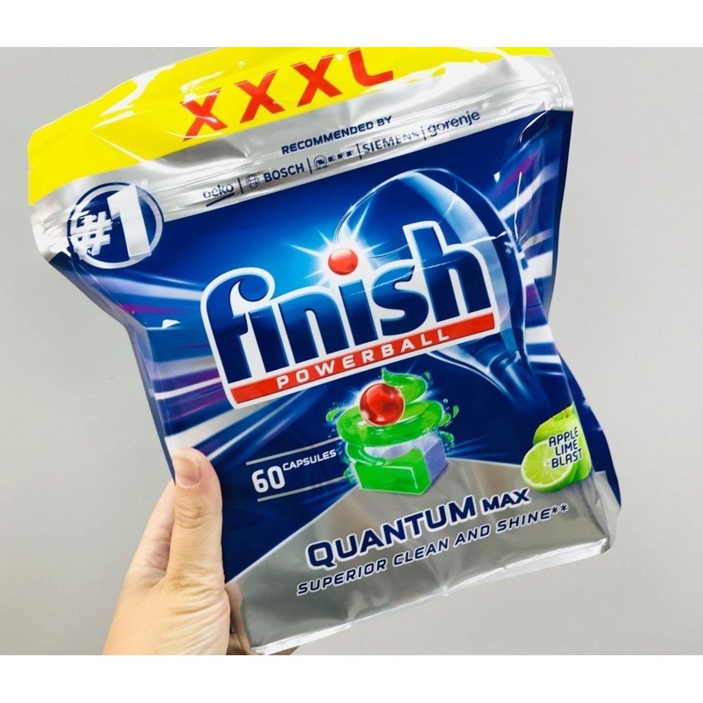 Viên rửa bát của hãng Finish Quantum Max 