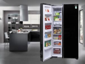 Tủ Lạnh Hitachi Inverter 595 Lít R-S800PGV0 6 Tủ lạnh Hitachi R-S800PGV0 GBK Inverter 595 lít Side by Side