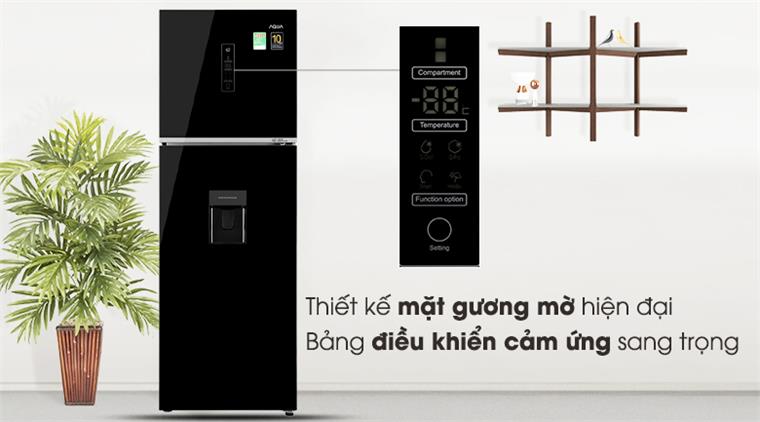 Tủ lạnh Panasonic có vòi nước ở ngoài thiết kế hiện đại - sang trọng
