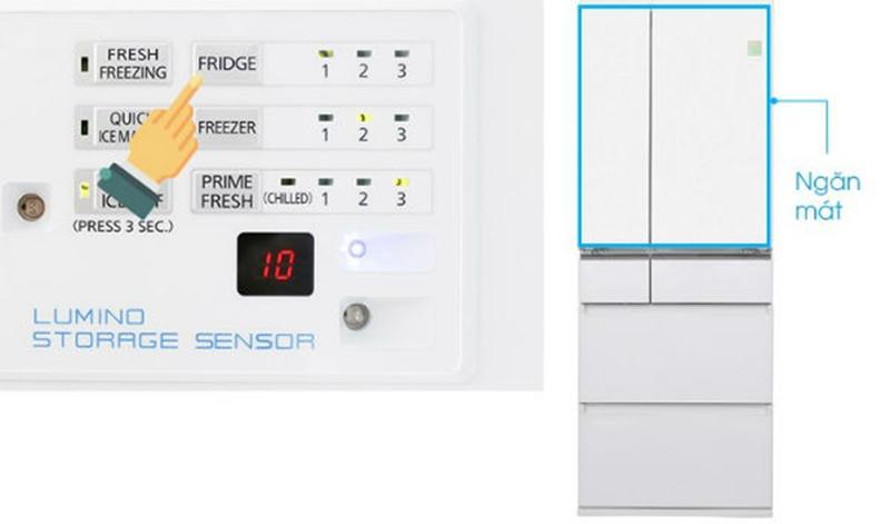 Hướng dẫn cách chỉnh nhiệt độ tủ lạnh cho ngăn lạnh