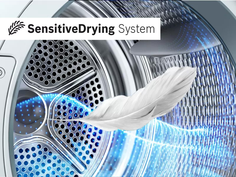 Máy sấy quần áo Bosch WTX87M40 Sensitive Drying System