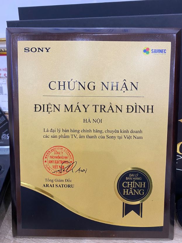Mua tivi Sony tại Điện Máy Trần Đình rẻ hơn siêu thị 10 đến 20%