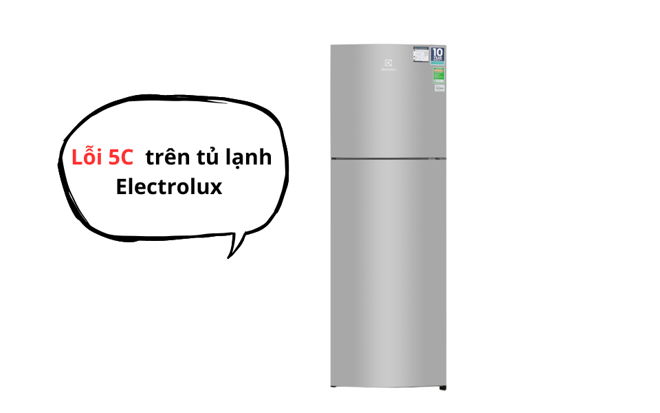 Tủ lạnh Electrolux báo lỗi 5C là gì?