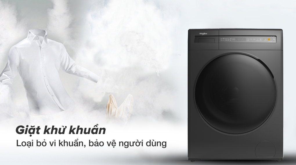 Công nghệ giặt đặc biệt của máy giặt sấy Whirlpool WWEB10702FG
