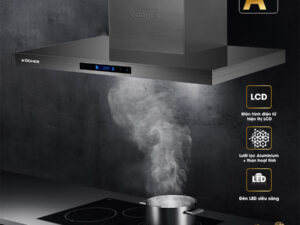 Máy hút mùi Kocher K-225MI (70cm) 4 K225 MI DEN 6