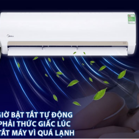 Cách hẹn giờ điều hoà Midea