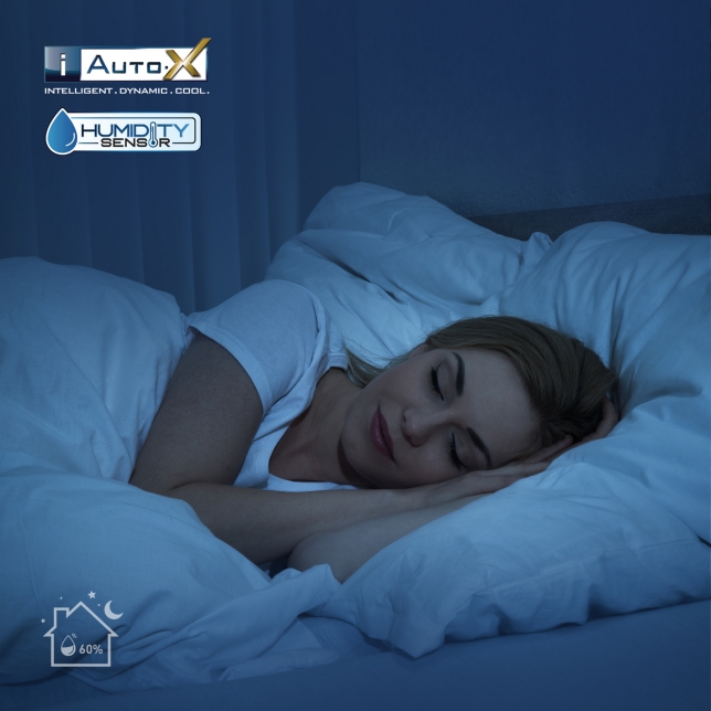  Điều hoà N24ZKH-8 - Cảm biến độ ẩm tối ưu hóa môi trường ngủ lý tưởng