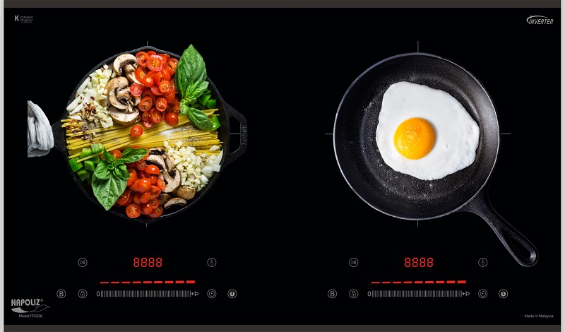 Lý do chọn mua bếp từ đôi Napoliz ITC568(2021) tại điện máy Trần Đình