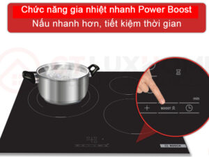 Chức năng gia nhiệt nhanh của Bosch PUJ61RBB5E