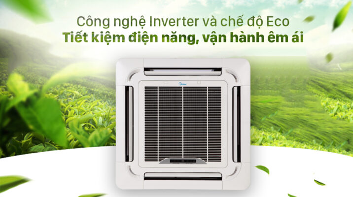 Tiết kiệm điện vượt trội với công nghệ Dual inverter