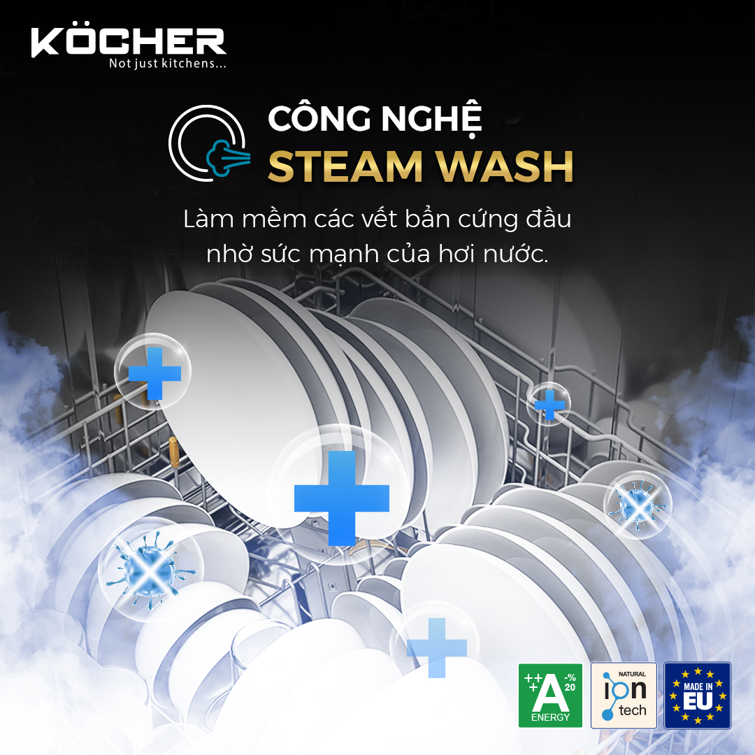 Công nghệ Steam Wash