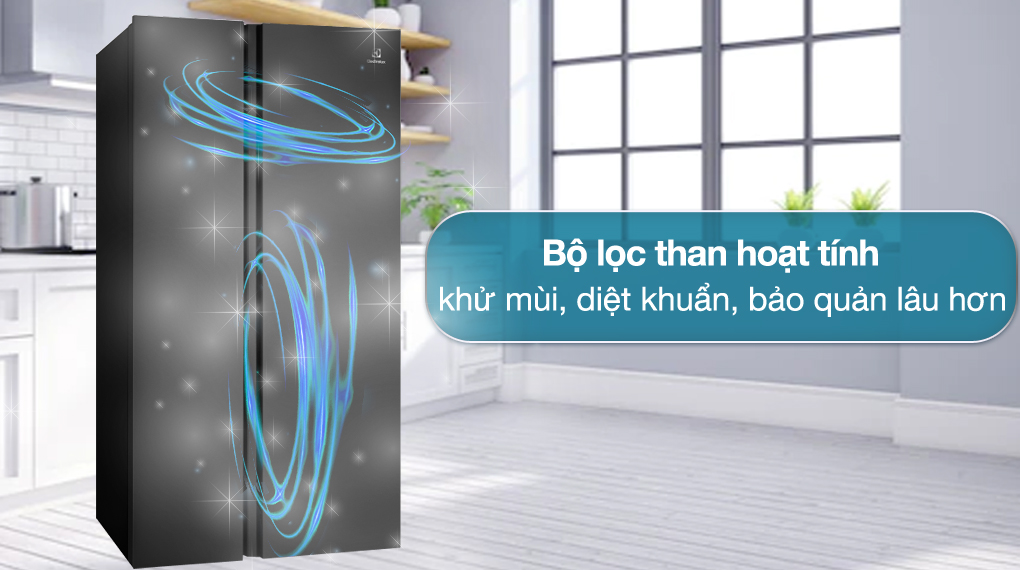 Tủ lạnh Electrolux ESE6600A-BVN với công nghệ kháng khuẩn khử mùi