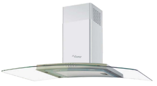 Máy hút mùi kính cong Canzy CZ Duluxe 70 7 5. Máy hút mùi bếp CZ Duluxe 70 được trang bị động cơ tuabin đôi