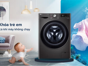 Máy giặt LG Inverter Giặt 11 Kg - Sấy 7 Kg FV1411H3BA | Công nghệ & Sức khỏe