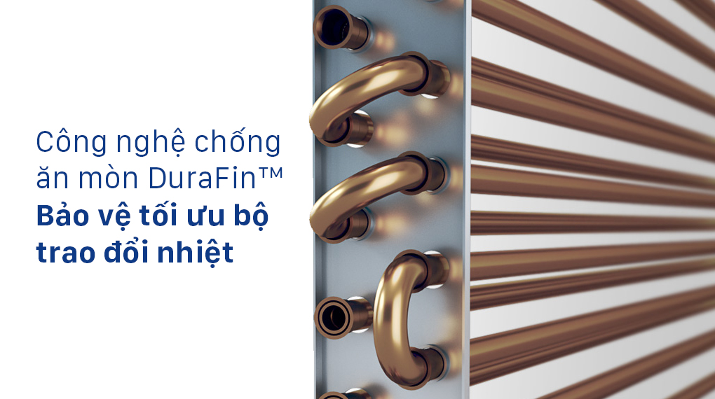 Máy lạnh Samsung Digital Inverter 9,400 BTu/h (F-AR10TYHYCW20) 8 Điều hòa AR10TYHYCW20 công nghệ chống ăn mòn DuraFin™