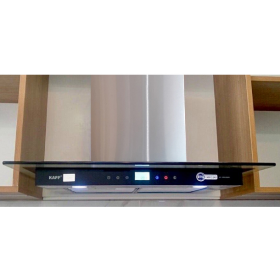 Máy hút mùi Kaff KF-70RH 6 2. Kaff 70RH sử dụng bảng điều khiển cảm ứng tiện dụng người dùng