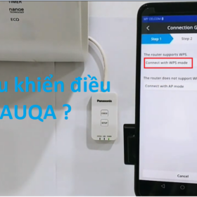 Phần mềm điều khiển điều hoà AQUA bằng điện thoại