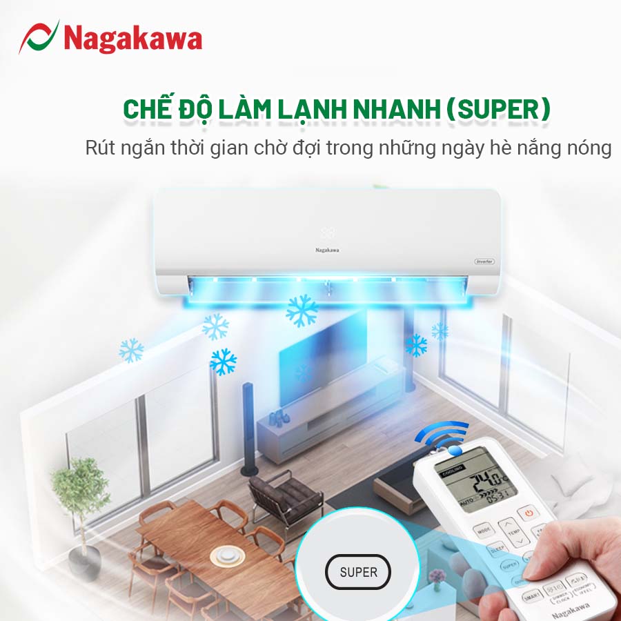 Chế độ làm lạnh cực nhanh