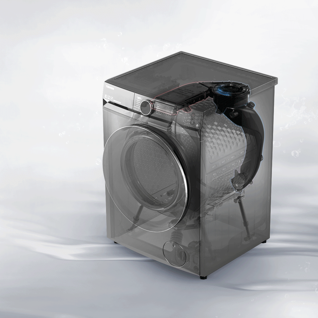 Máy giặt sấy Toshiba TWD-BM135GF4V (MG) inverter 12.5 kg - CÔNG NGHỆ