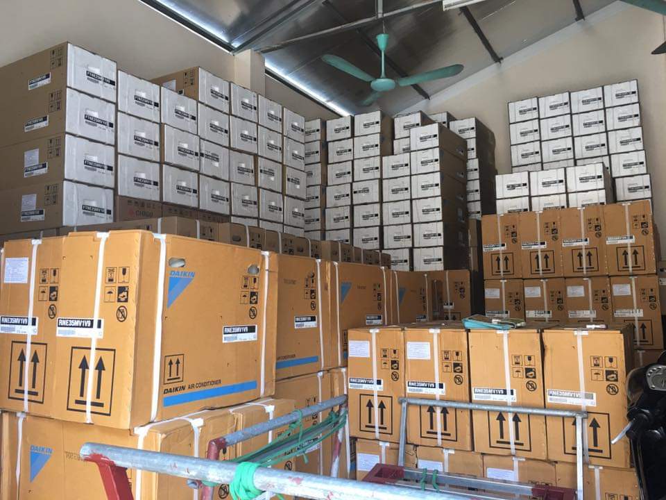 Kho điều hoà âm trần 