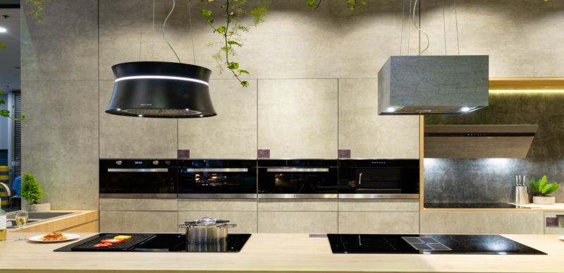 Máy Hút Mùi Canzy CZ 350C 3 Các dạng máy hút mùi đảo hiện nay