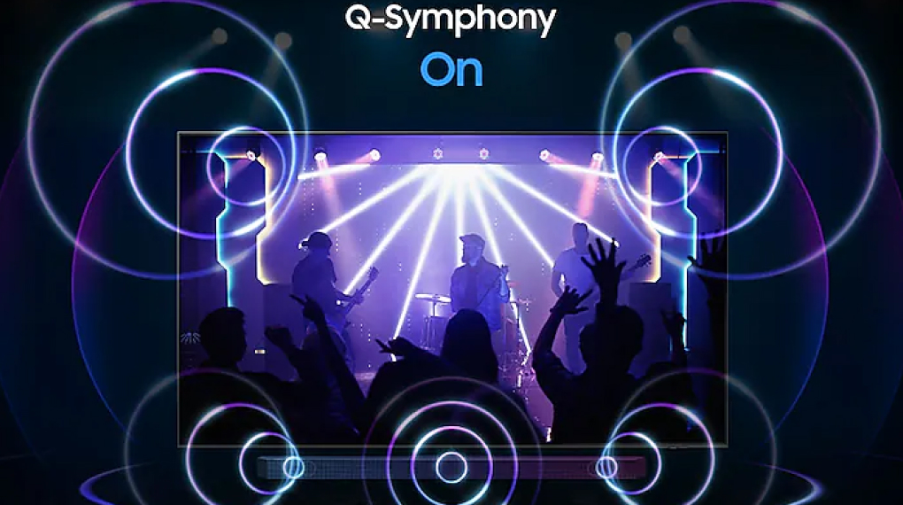 Tivi Samsung QA 85QN85C 4K 85 inch QLED trang bị công nghệ Q-Symphony