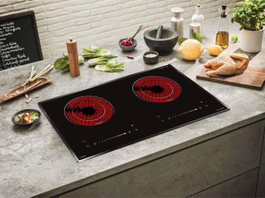 Bếp hồng ngoại cơ Sunhouse SHD6011 5 Bếp hồng ngoại đôi: