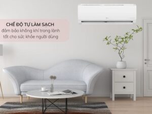 Điều hòa LG V10WIN Inverter 1 chiều 9000BTU (1HP) 7 Chế độ tự làm sạch ngăn ngừa vi khuẩn phát triển