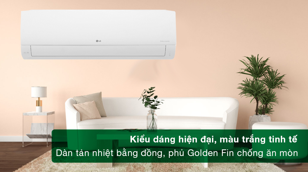Điều hoà LG V18WIN 1 chiều 18000 BTU 9 Thiết kế của điểu hòa LG V18WIN sang trọng, phù hợp mọi không gian