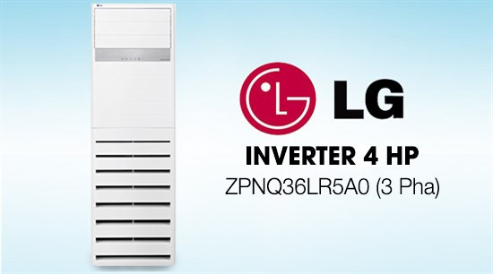 Máy lạnh tủ đứng LG Inverter 4 HP ZPNQ36LR5A0 (3 Pha) - giá tốt, có trả góp.