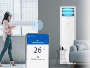 Điều hòa cây Gree GVC30AL-K6NNC7A 30000BTU 1 chiều 6 tinh nang 774x476 wifi min 2 3